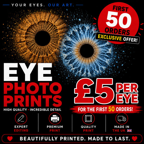 Personalised iris eye art - eye,