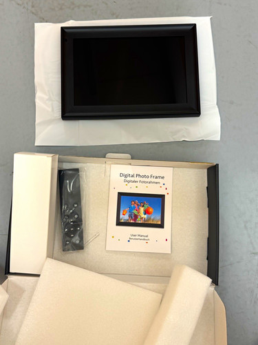 Digital photo frame black - digital,