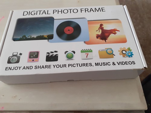 Digital photo frame - frame, (white)