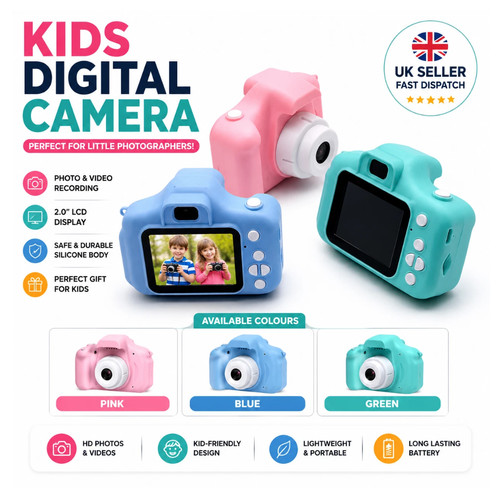 Kids digital camera - for, boys